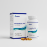 Aurex OmegaMax 1000 Omega-3 Fish Oil Capsules (1000mg EPA/DHA) - Heart, Brain & Joint Support
