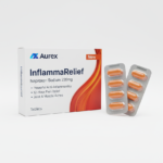 Aurex InflammaRelief Naproxen Sodium 220mg Tablets - 12-Hour Pain & Inflammation Relief
